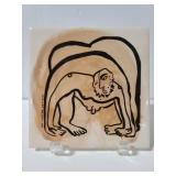 Pat Custer Dension abstract art tile