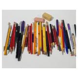 Old and vintage advertising pencil collection