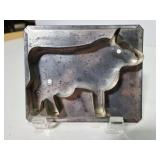 Metal bull cookie cutter