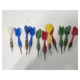 Vintage metal tip darts