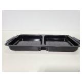 Divided steamer tray