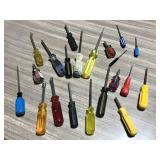 Assorted screwdrivers