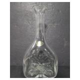 John Riekes Collection lead crystal decanter