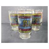 Vintage drinking glass collection