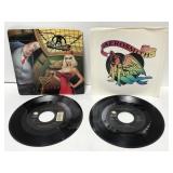 Aerosmith Angel and Love in an Elevator 45 records