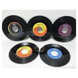 Collection of Beatles 45 records