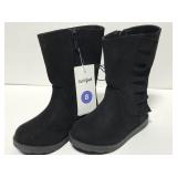 Cat & Jack girls black fashion boot