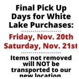 REMINDER: Only 2 pick up days for this auction!