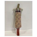 Vintage handmade pin cushion doll