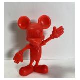 Vintage Mickey Mouse Louis Harx red plastic figure