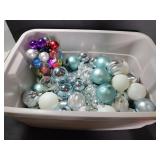 Bin of ornaments