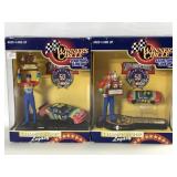 Pair of Starting Line Up Nascar figures in box