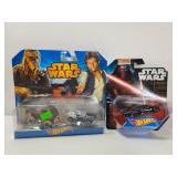 Two StarWars HotWheels