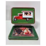 Coca-Cola delivery truck in tin