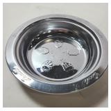 Vintage metal engraved Gerber baby bowl