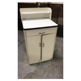 Vintage porcelain top kitchen cabinet
