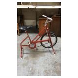 Vintage stationary bike