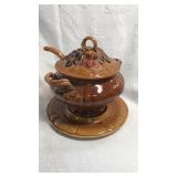 Vintage autumn theme serving tureen 4246