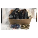 Large lot of vintage shoes & boots