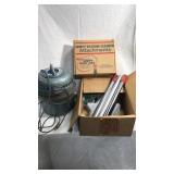 Vintage Lewyt vacuum cleaner w/ accessories