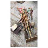 Sturdy yard tool lot