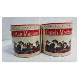 Dutch Masters Cigar Tin Set Of 2