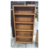 Wood bookcase