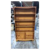 Solid pine shelf cabinet