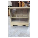 Glass Door Storage Shelf