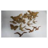 Gold Bird Wall Decor