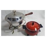 Electric Fondue Pot & Chafing Dish