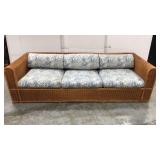 Wicker large indoor sofa