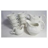 Valley Forge Ironstone Pottery Tea Set