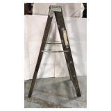 67" Wood Ladder marked 