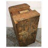 Vintage wood crate