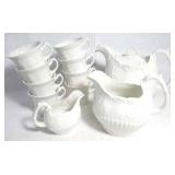 Valley Forge Ironstone Pottery Tea Set