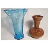 Retro Glass Vase Lot