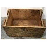 Vintage wood crate