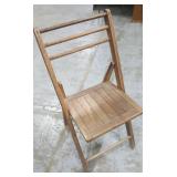 Wood Folding Chair