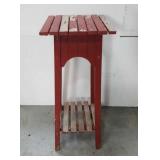 Rustic Wood Plant Stand