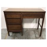 Vintage four drawer desk