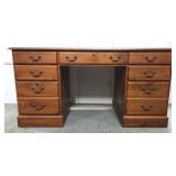 Ethan Allen pedestal desk