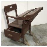 Vintage small student desk