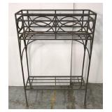 Iron plant stand