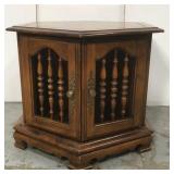 Vintage octagon end table