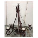 Five light chandelier