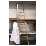 Huge 17 ft. Wooden Ladder