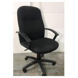 Black adjustable office chair
