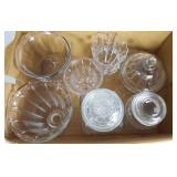 Glass Vase & Jar Lot