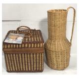 Picnic basket and jug basket